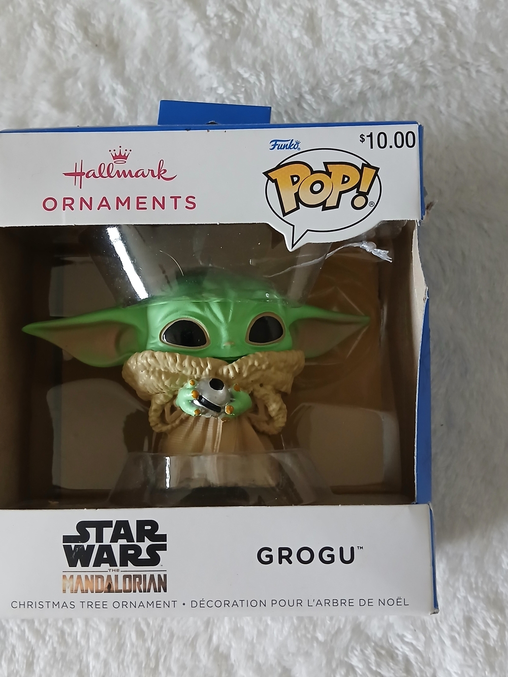 Funko POP! x Hallmark Star Wars Mandalorian Grogu Collectors Ornament [NIB]